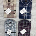 LOGOFF PREMIUM TWILL CHECKS SHIRT