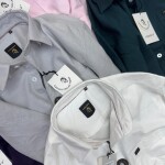 logoff cotton oxford shirt