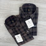 logoff mélange embroidery shirt