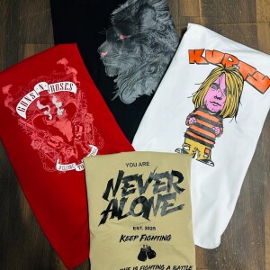 Logoff Drop Shoulder T shirt