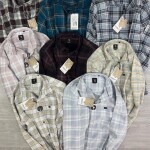 logoff cotton oxford checks shirt