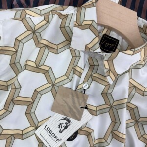 Logoff Imported satin  Digital Printed Shirt