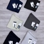 black letter slim fit cotton pant