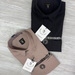logoff oxford lycra shirt