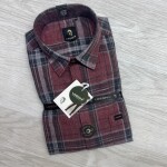 logoff melange checks shirt