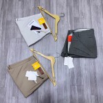 wood machine cotton linen pant