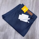 wood machine cotton linen pant
