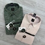 logoff imported rubber print shirt