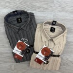logoff imported jacquard shirt