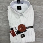 logoff imported jacquard shirt