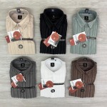 logoff imported jacquard shirt