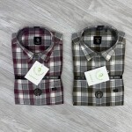 logoff milange checks shirt