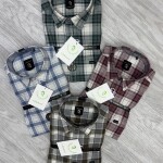 logoff milange checks shirt
