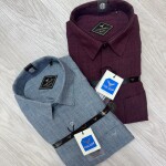 black letter imported stripe shirt