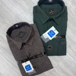 black letter imported stripe shirt