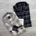 logoff cotton oxford checks shirt