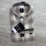 logoff cotton oxford checks shirt