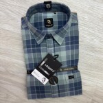 logoff cotton oxford checks shirt