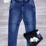 Wood machine Ankle Fit Jeans