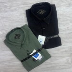 black letter imported shirt