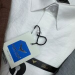 black letter imported shirt
