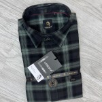 logoff cotton oxford checks shirt