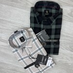 logoff cotton oxford checks shirt