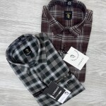 logoff cotton oxford checks shirt