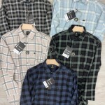 logoff cotton oxford checks shirt