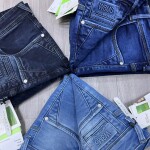 Wood machine Ankle Fit Jeans