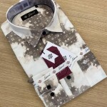 S SQUARE PRINTED SHIRT