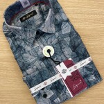 S SQUARE PRINTED SHIRT