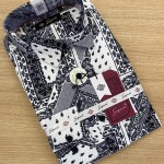 S SQUARE PRINTED SHIRT