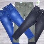 Wood machine Ankle Fit Jeans
