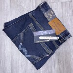 Wood machine Ankle Fit Jeans