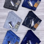 Wood machine Ankle Fit Jeans