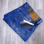 Wood machine Ankle Fit Jeans