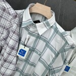 black letter imported print shirt