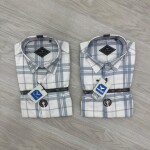 black letter imported print shirt