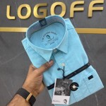 logoff cotton oxford shirt