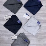 duster blue ankle fit cotton pant