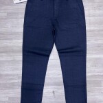duster blue ankle fit cotton pant