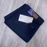 duster blue ankle fit cotton pant