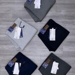 duster blue ankle fit cotton pant