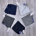 duster blue ankle fit cotton pant