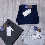 duster blue ankle fit cotton pant