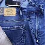Wood machine Ankle Fit Jeans