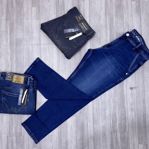 Wood machine Ankle Fit Jeans