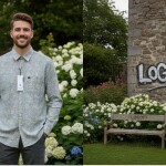 logoff cotton oxford printed shirt