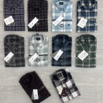 logoff cotton oxford checks shirt
